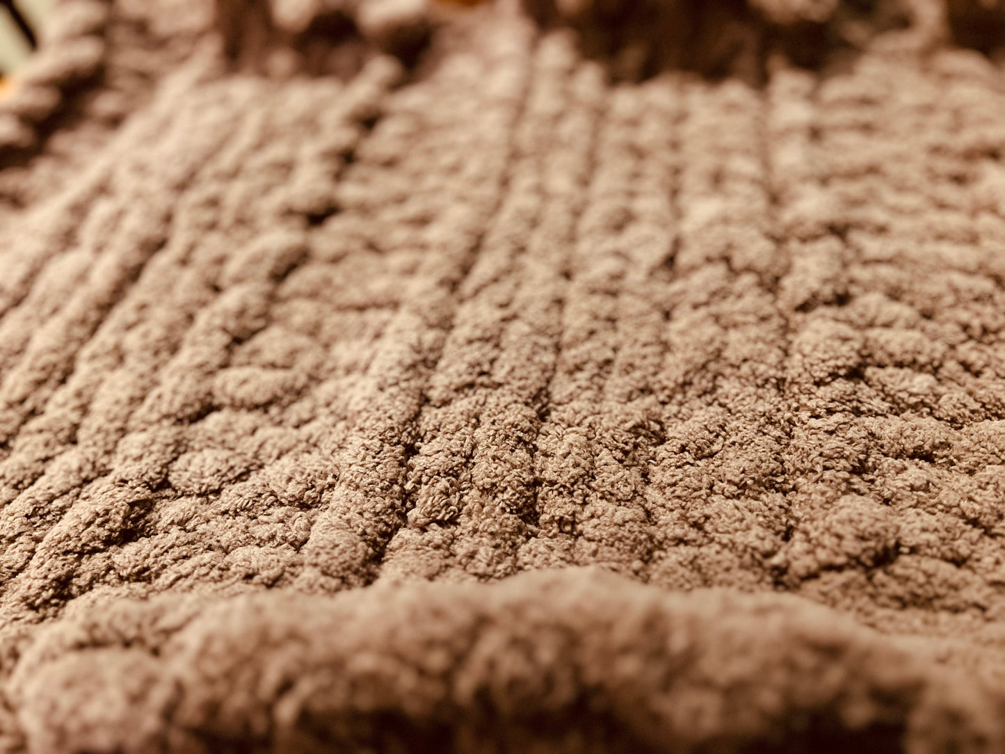 CUSTOM Chunky Knit Throw