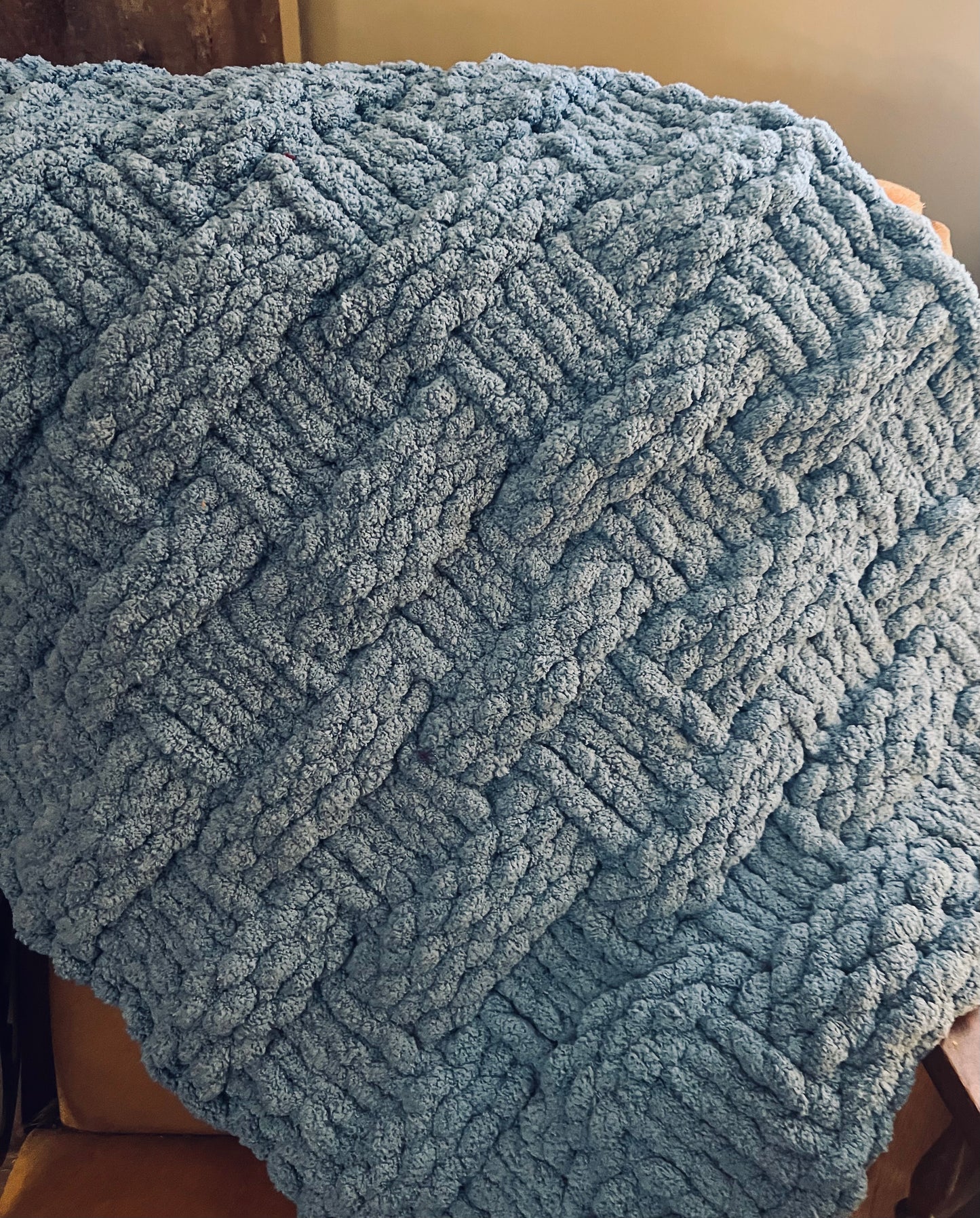 Basket Weave Baby Blanket