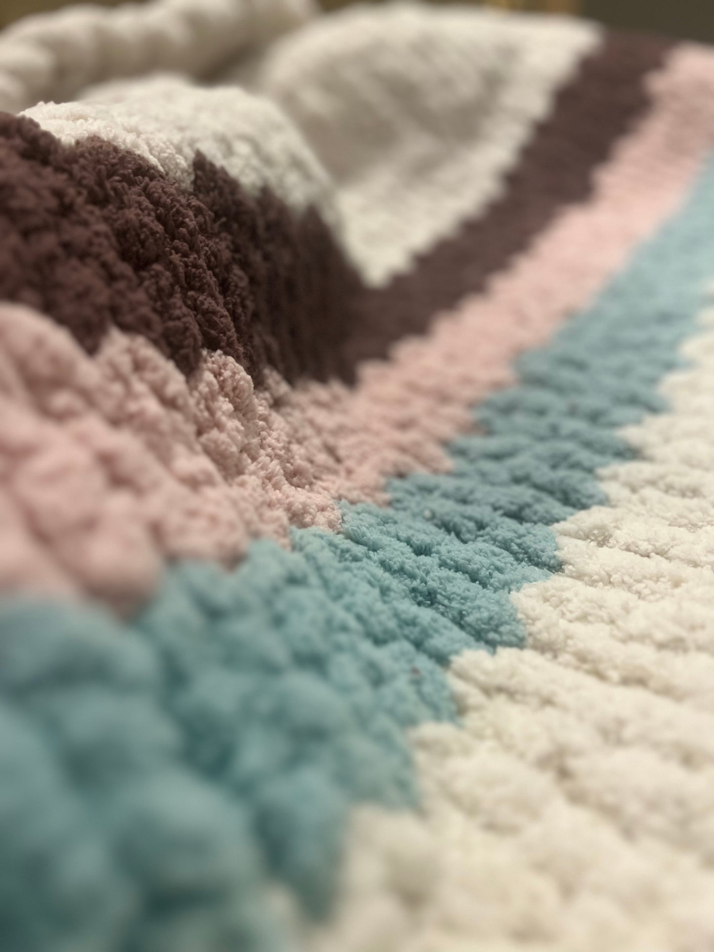 CUSTOM Chunky Knit Throw