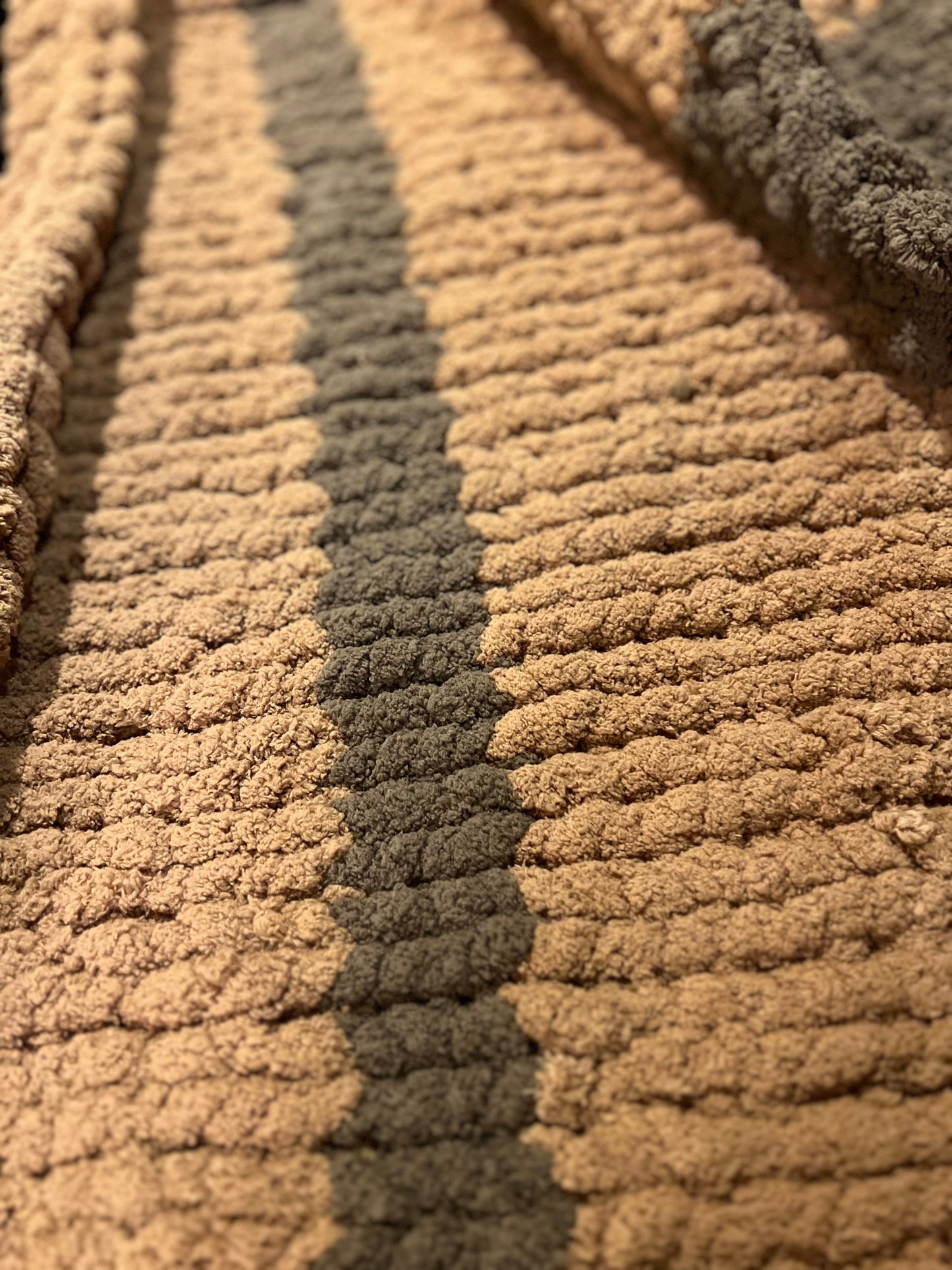 CUSTOM Chunky Knit Throw