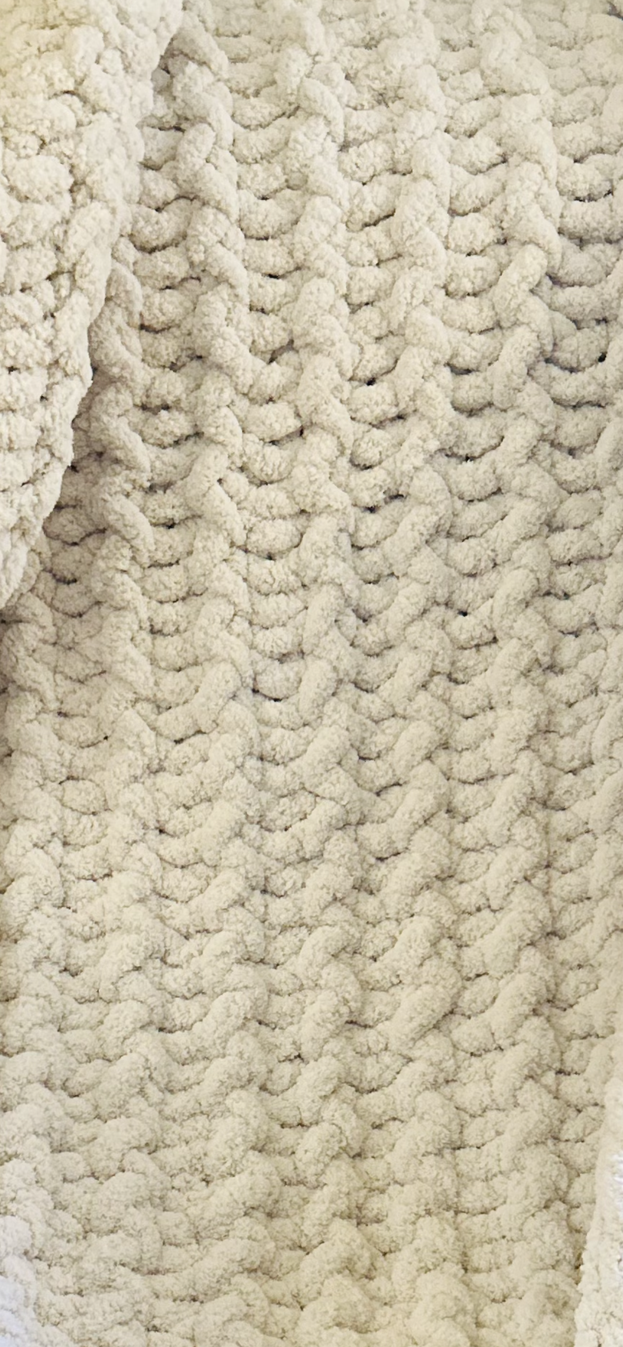 CUSTOM Chunky Knit Throw