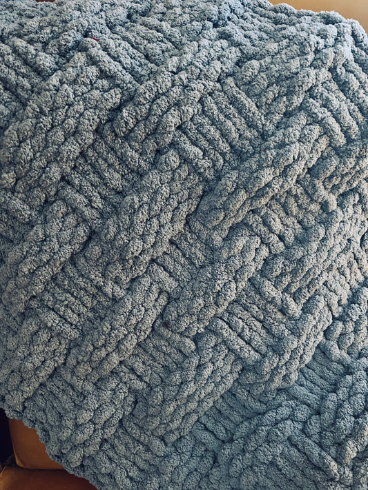 Basket Weave Baby Blanket